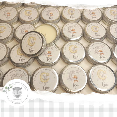 Latitas Vela Souvenir GRANDE 7,5 x 7,5 + Sticker en Tapa