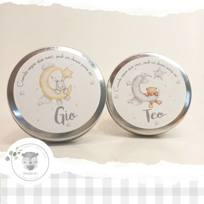 Latitas Vela Souvenir CHICA 5,8 x 2,2 + Sticker en Tapa