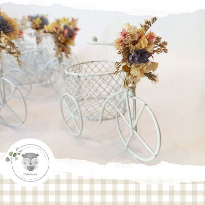 50 Bicicletas + Flores + Tarjeta Personalizada
