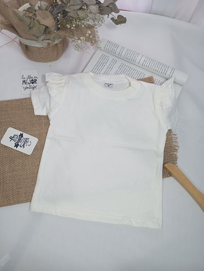 Remera Basica Volados