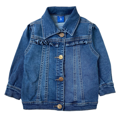 Mini campera de jean para beba
