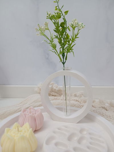 FLORERO / DIFUSOR CIRCULAR C/TUBO