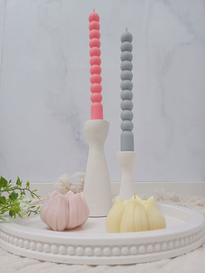 CANDELABRO LISO BAJO