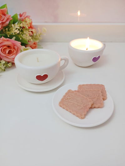HORA DEL TE- VELA EN TAZA
