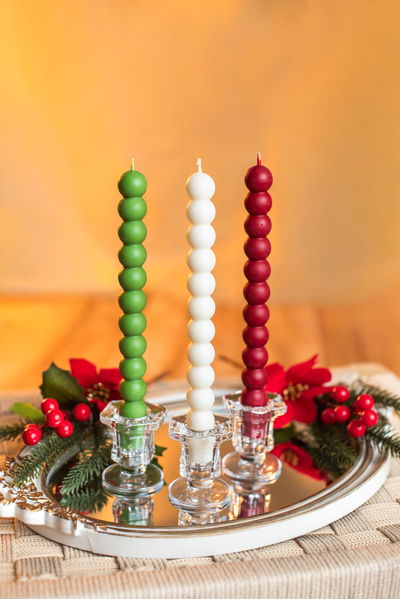 BUBBLE CANDELABRO COLOR CAJA X 2 UNI