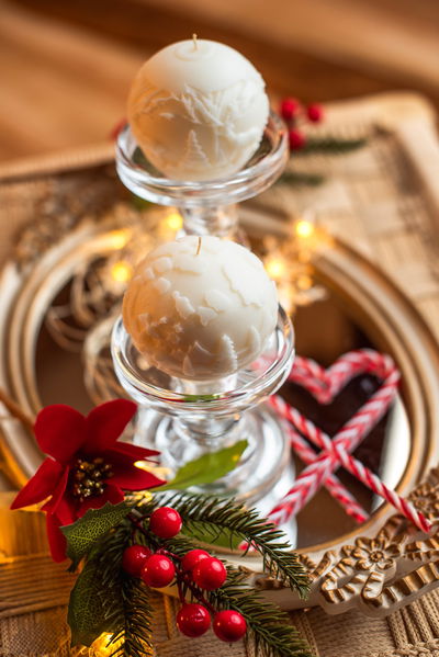 VELA ESFERA TALLADA RENO 1