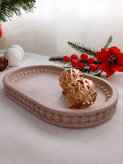 BAND. OVAL PERLAS DOBLE