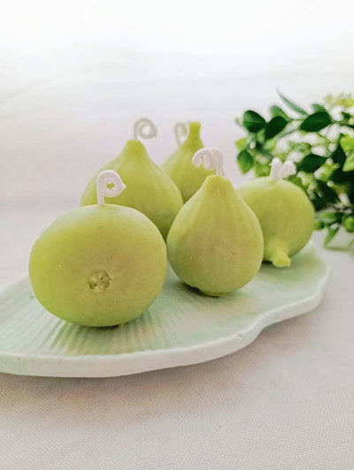 VELAS HIGOS CAJA X 5U