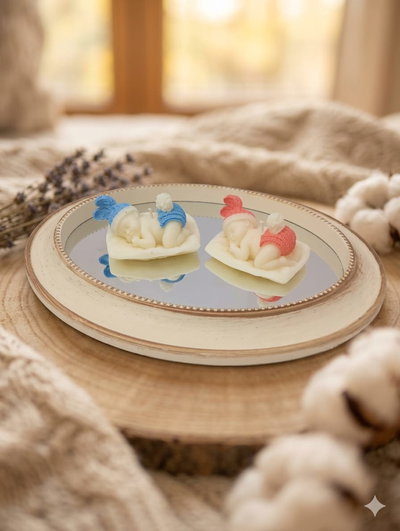 POR PEDIDO - VELA BEBE DORMIDO - SOUVENIRS