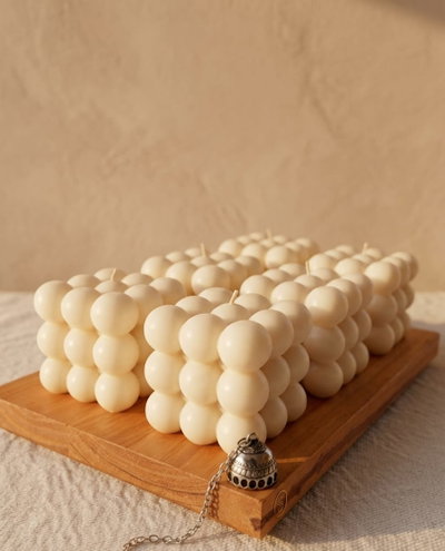 VELA BUBBLE BLANCO NATURAL