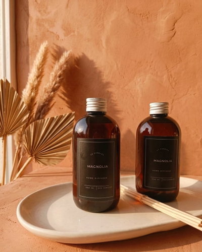 DIFUSOR DE VARILLAS 250ML AMBAR