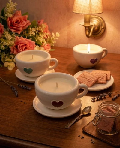 HORA DEL TE- VELA EN TAZA