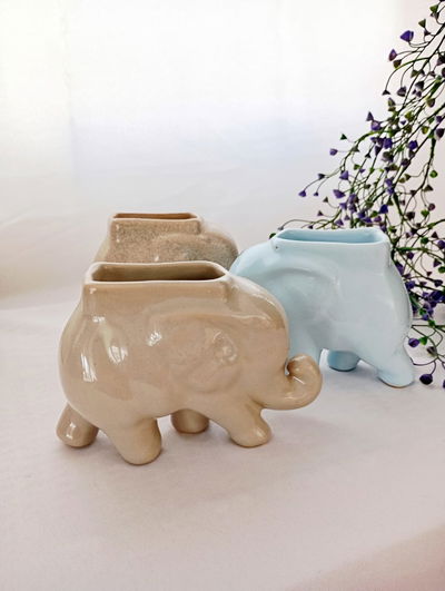 SALE DISCONTINUO! CUENCO ELEFANTE CERAMICA