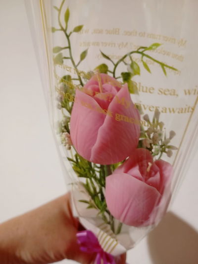 VELAS TULIPANES X 2 EN RAMO