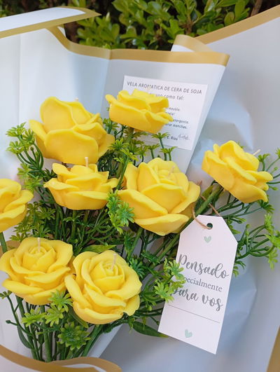 POR PEDIDO- RAMO VELAS ROSAS