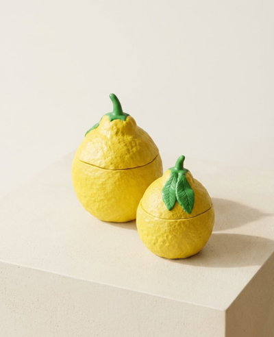LEMON G- CUENCO DE RESINA CERAMICA