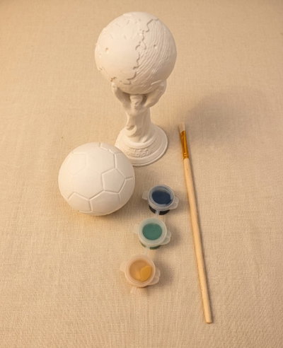 KIT MUNDIAL PINTABLES YESO