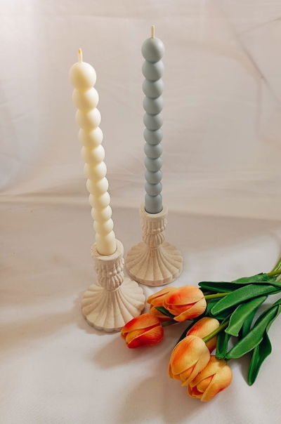 CANDELABRO TORNEADO ALTO