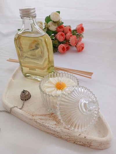 CARAMELERA PETIT CON MARGARITA - VELA DE SOJA