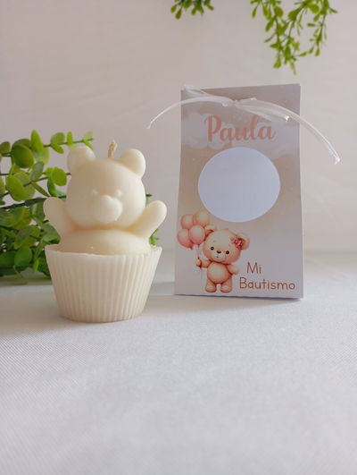 POR PEDIDO- SOUVENIR OSITO CUPCAKE X 15 UNI