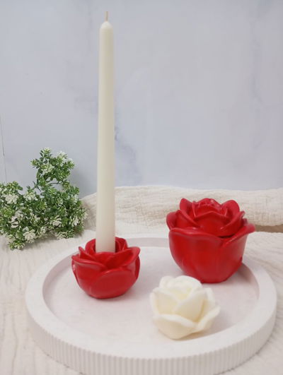 ROSA PORTAVELA / CANDELABRO