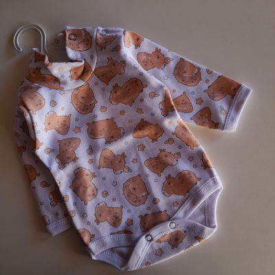 Body Polera Estampado t.0 al 5