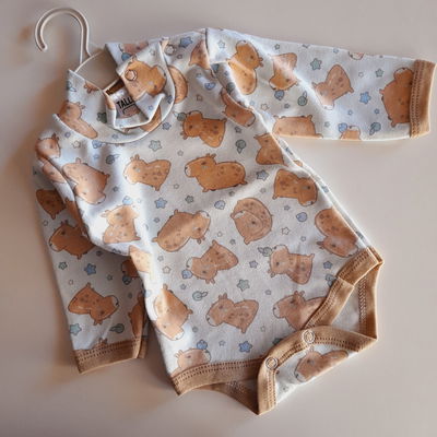 Body Polera Estampado t.0 al 5