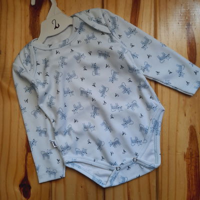 Bodys cuello Americano Estampados 