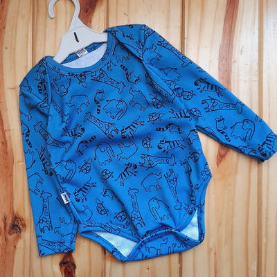 Bodys cuello Americano Estampados 