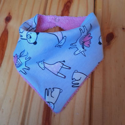 Bandana de toalla y algodon