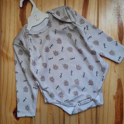 Bodys cuello Americano Estampados 