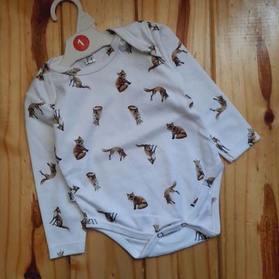Bodys cuello Americano Estampados 
