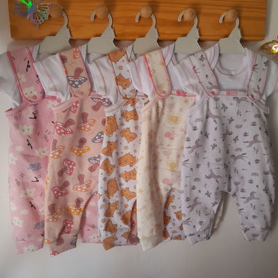 Set Body M.C + Jardinero Largo t.1