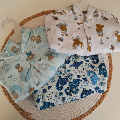 Camperas Algodon T.1 Interlock