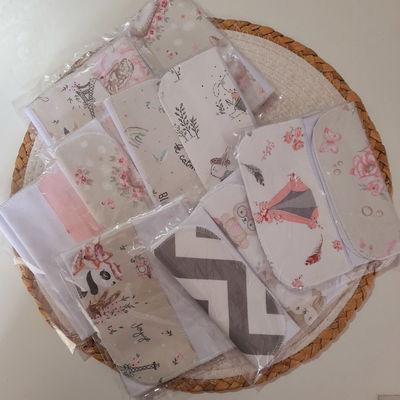 Set x3 Babitas de Algodon