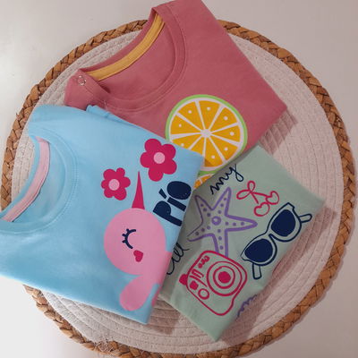 Remera Algodón T.2 (6mss aprox)