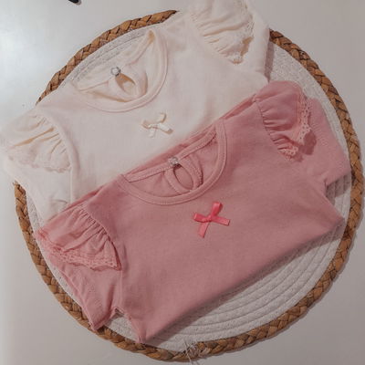 Remera con Puntilla T.2 (6mss aprox)