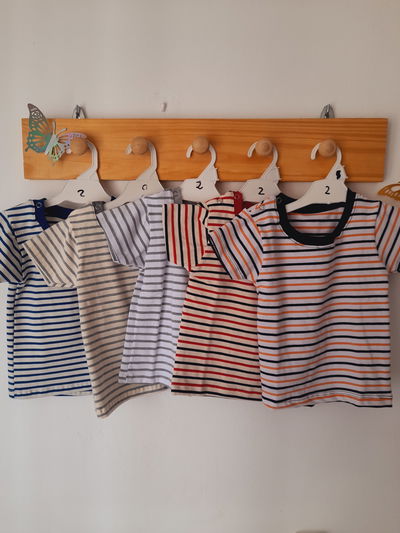 Remeras Rayadas T.6 (3años)