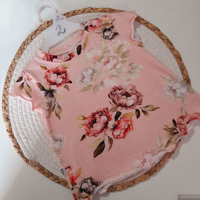 Remera Algodón Estampado T.2 y 4