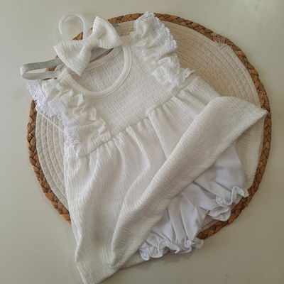 Vestidos hawai T.1 al 4 + Bombachon + Vincha