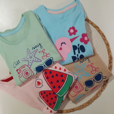 Remera Algodón T.5 (24 mss aprox)