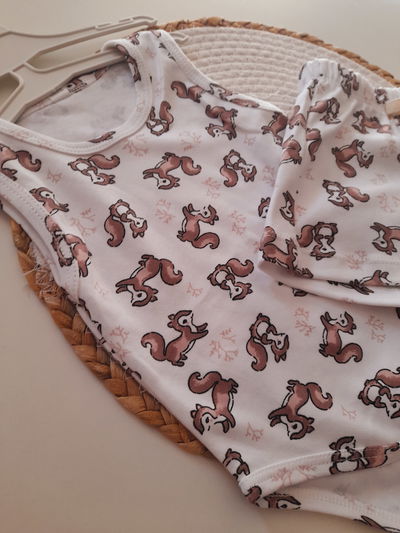 Conjunto Algodón Body+ Shorts T.4