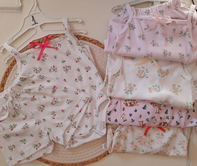 Conjunto Algodón Body+ Shorts T.4