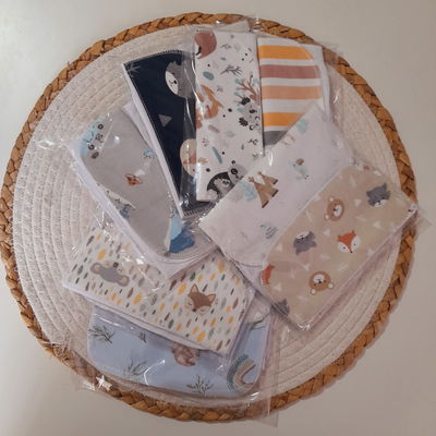 Set x3 Babitas de Algodon