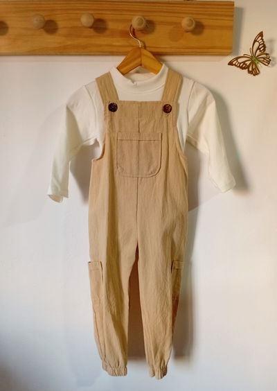 Jardinerito Tusor (beige ) 