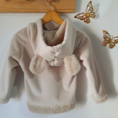 Campera Corderito Beige t.2 al 6