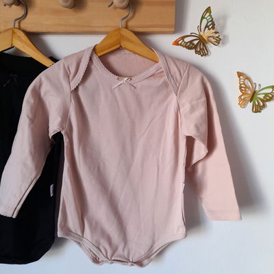 Body Liso Picot ( Rosa Palido)