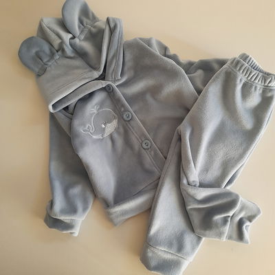 Conjunto Plush Liso bifaz t.0 al 4