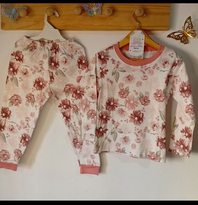 Pijama de algodón 2 piezas 