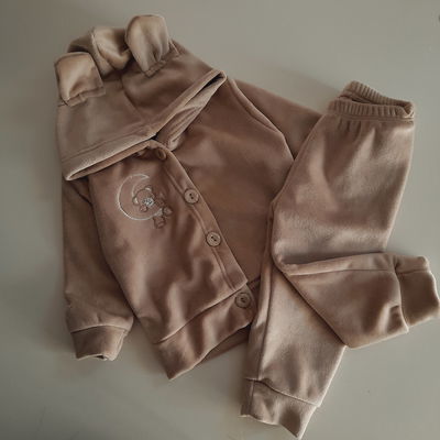 Conjunto Plush Liso bifaz t.0 al 4